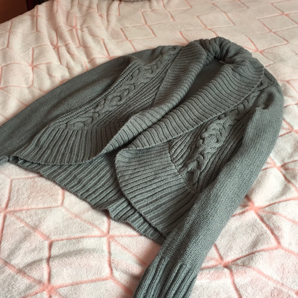 Gray Cardigan